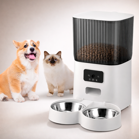 Dual Pet Feeder – Automatic with Camera & App Control