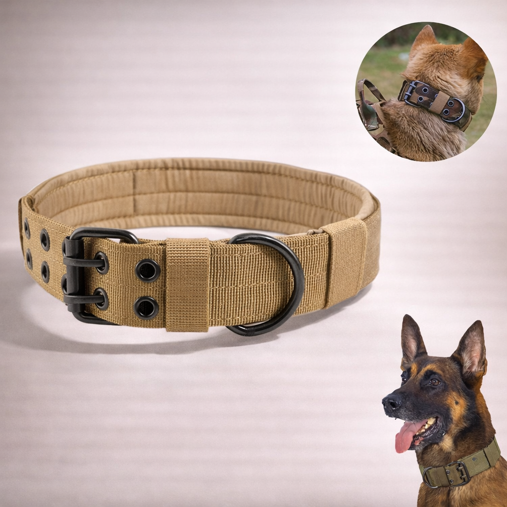Tactical Dog Collar – Heavy-Duty Nylon