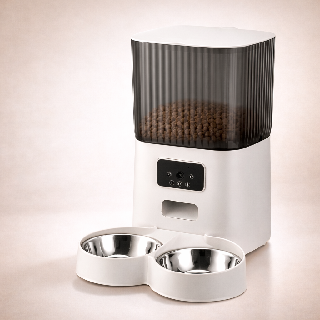 Dual Pet Feeder – Automatic with Camera & App Control