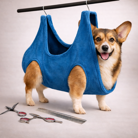 Pet Grooming Hammock – Breathable & Secure