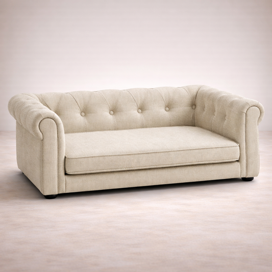 Elevated Pet Sofa Bed – Modern Rectangular Design