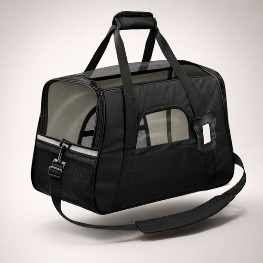 Comfort-Fit Airline Pet Carrier for Cats & Small Dogs