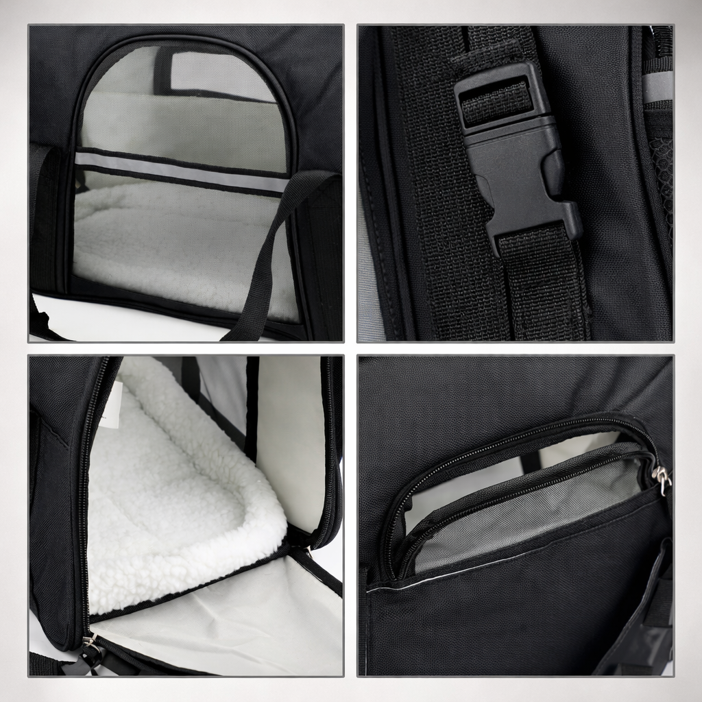 Comfort-Fit Airline Pet Carrier for Cats & Small Dogs