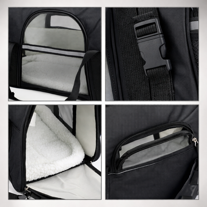 Comfort-Fit Airline Pet Carrier for Cats & Small Dogs