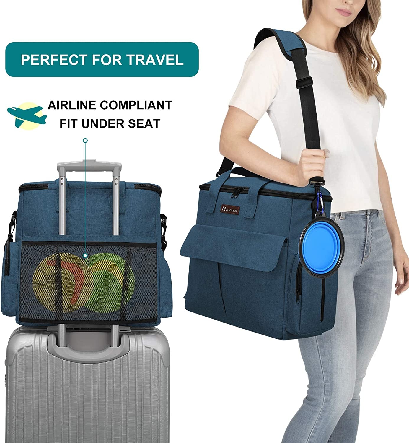 Dog Travel Bag – Airline Approved Organizer Set