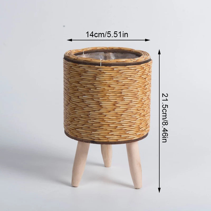 Rattan Plant Basket – Nordic Flower Stand
