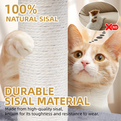 Cat Tree Tower – Condo & Hammocks