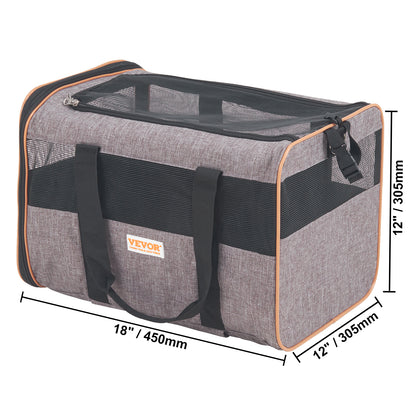 Jack & Susy™ Rolling Pet Carrier – Airline Approved Cat & Small Dog Travel Bag with Wheels, Telescopic Handle & Shoulder Strap
