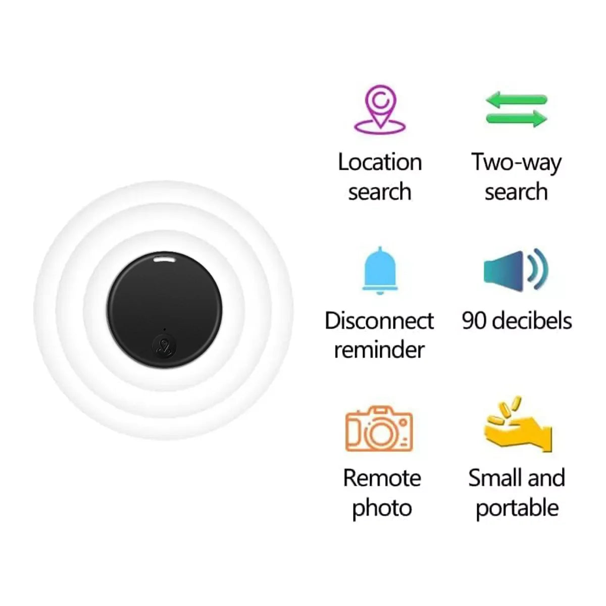 Pet GPS Tracker – Bluetooth Mini Finder