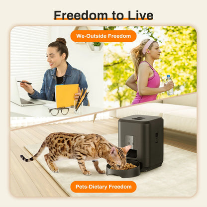 Intelligent Pet Feeder – Automatic Portion Control & Remote Scheduling