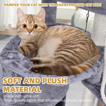 Cat Tree Tower – Condo & Hammocks