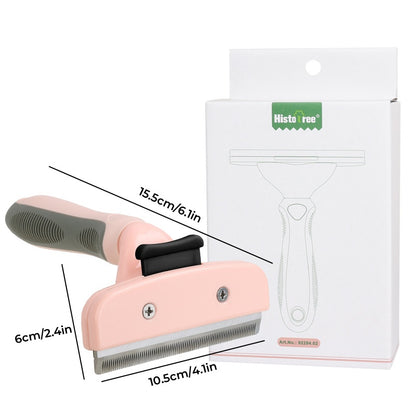 Cat Hair Trimmer – Pet Grooming Comb & Shaving Razor for Easy Detangling