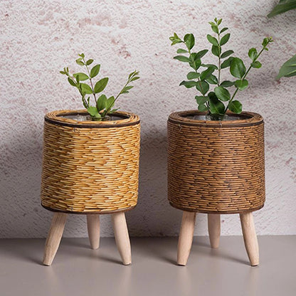 Rattan Plant Basket – Nordic Flower Stand