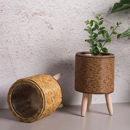 Rattan Plant Basket – Nordic Flower Stand