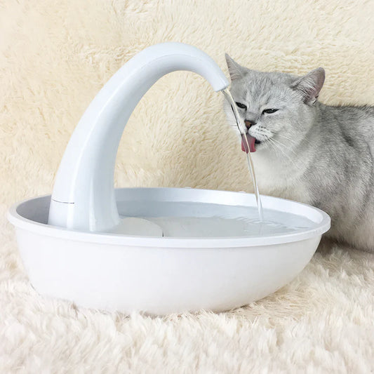 Automatic Pet Water Fountain – Flowing Drinking Dispenser for Cats & Small Dogs