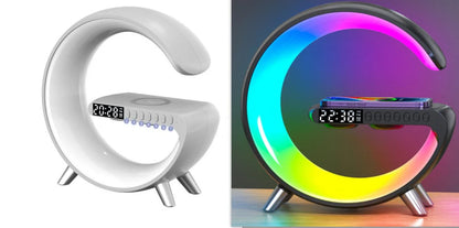 Smart LED Lamp – Bluetooth Speaker & Wireless Charger